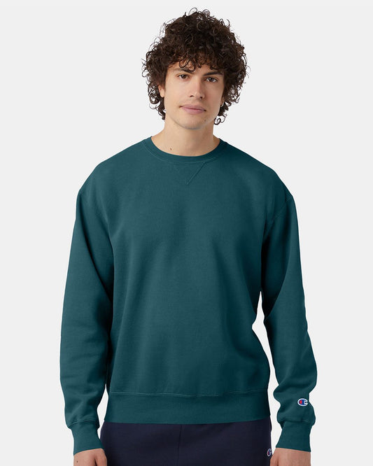 Champion Garment-Dyed Crewneck Sweatshirt - CD400