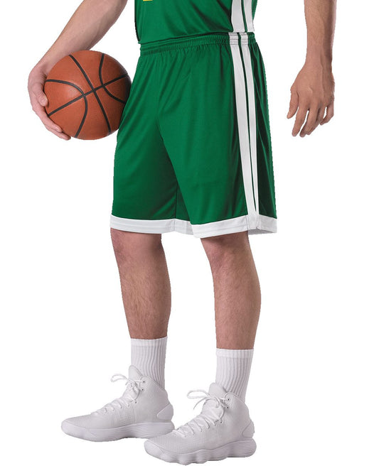 Alleson Athletic Single Ply Basketball Shorts - 538P