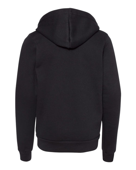 BELLA + CANVAS Youth Sponge Fleece Full-Zip Hoodie - 3739Y