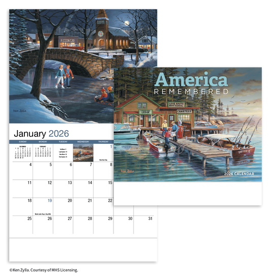 HotLine Products America Remembered Appointment Calendar  Stapled-829