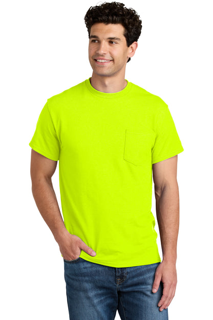 Gildan? - DryBlend? 50 Cotton/50 Poly Pocket T-Shirt. 8