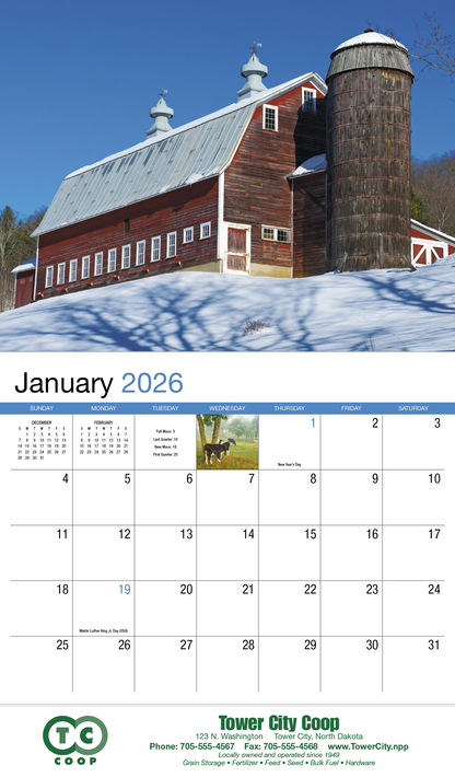 HotLine Products Americas Bounty Appointment Calendar  Stapled-831