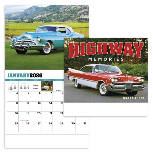 HotLine Products Highway Memories Appointment Calendar  Stapled-832