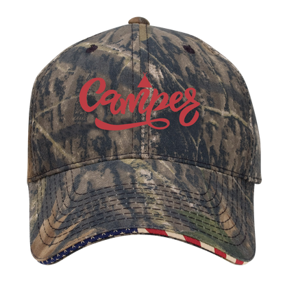 Camo Patriotic Cap-8331
