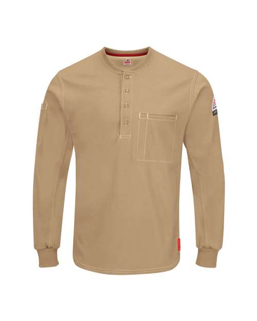 Men's Tall iQ Series® Plus Long Sleeve Henley