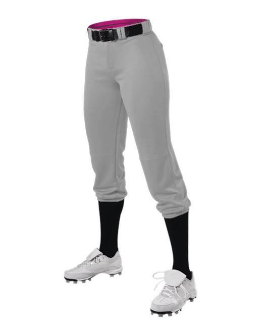 Alleson Athletic Women's Belted Speed Premium Fastpitch Pants - 615PSW