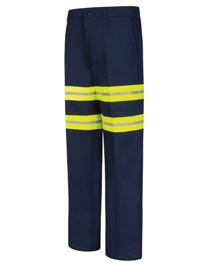 Red Kap Enhanced Visibility Wrinkle-Resistant Cotton Pants - PC20E