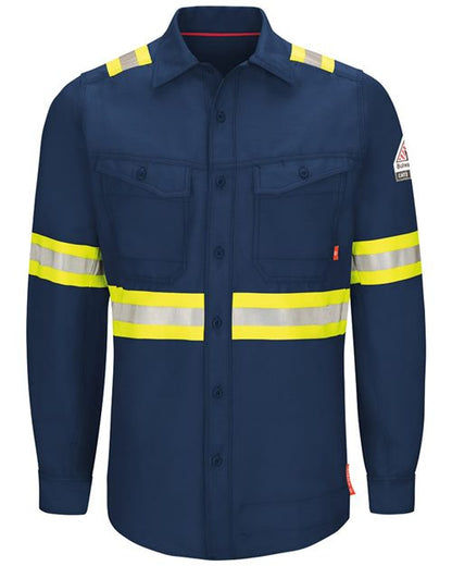 Men's Tall iQ Series® Endurance Enhanced-Vis Work Shirt