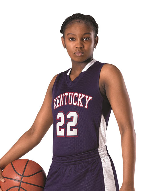 Alleson Athletic Women's Single Ply Reversible Jersey - 589RSPW