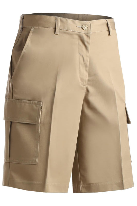 Blended Chino Ladies Cargo Shorts - 8473