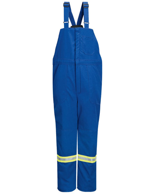Bulwark Deluxe Insulated Bib Overall with Reflective Trim - Nomex® IIIA - Tall Sizes - BNNTT