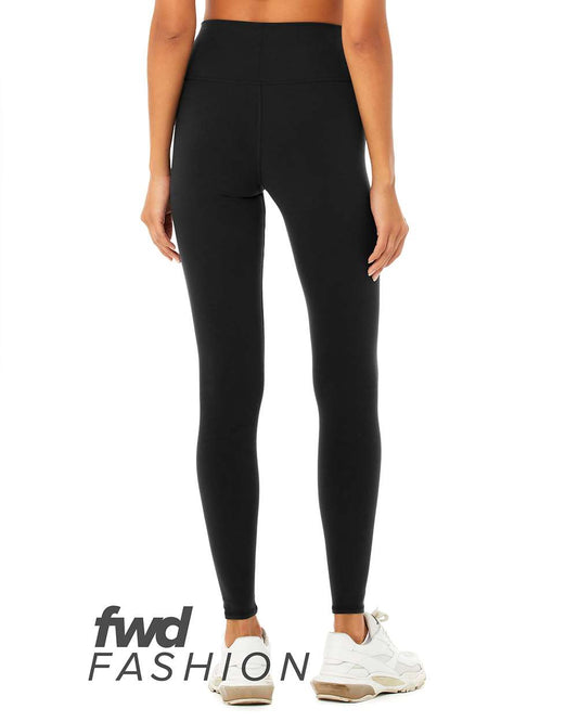 BELLA + CANVAS FWD Fashion Women's High Waist Fitness Leggings - 0813