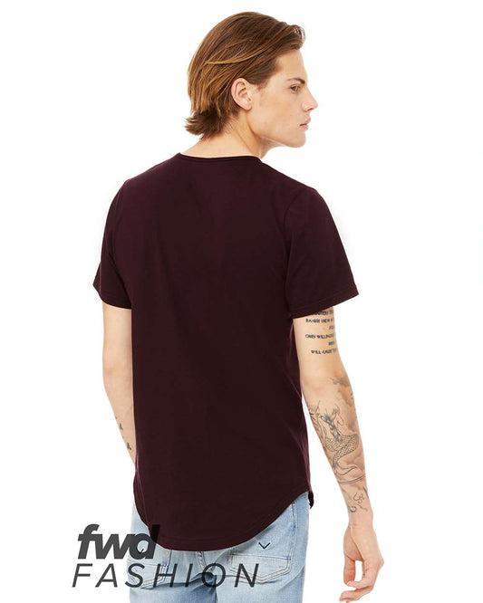 BELLA + CANVAS Jersey Curved Hem Tee - 3003