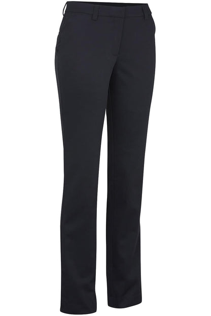 Ladies Slim Chino Flat Front Pant - 8555