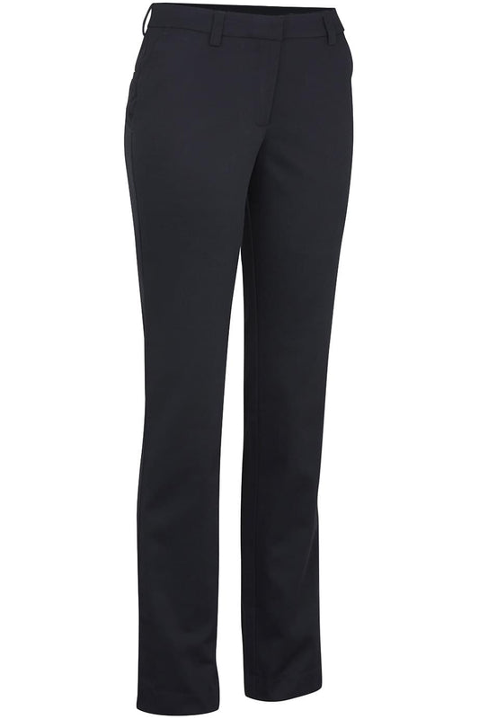 Ladies Slim Chino Flat Front Pant - 8555