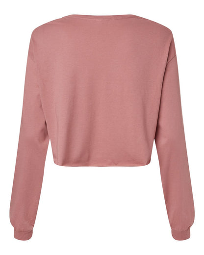 BELLA + CANVAS FWD Fashion Women's Crop Long Sleeve Tee - 6501