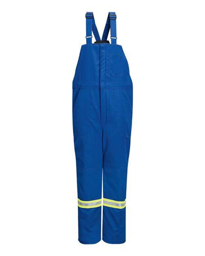 Men's Deluxe Insulated Bib Overall with Reflective Trim - Nomex® IIIA