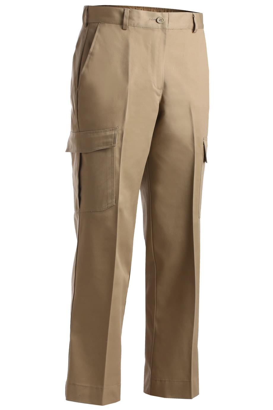 Blended Chino Ladies Cargo Pants - 8573