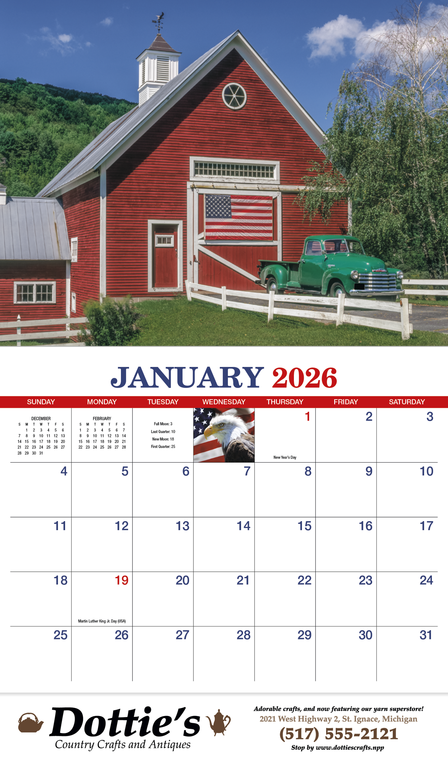 HotLine Products America Appointment Calendar  Stapled-857