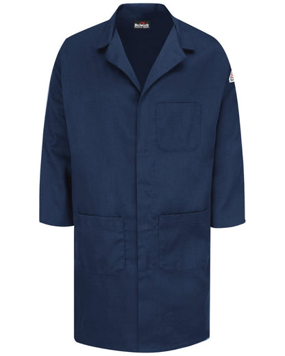 Bulwark Concealed Snap Front Lab Coat - EXCEL FR® ComforTouch® - 6 oz. - KLL6