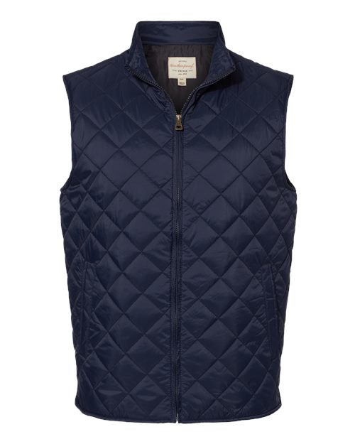 Men's Vintage Diamond Quilted Vest