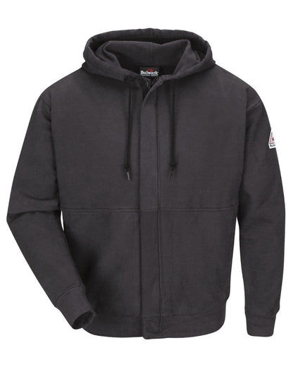 Bulwark Zip-Front Hooded Sweatshirt - Tall Sizes - SEH4T