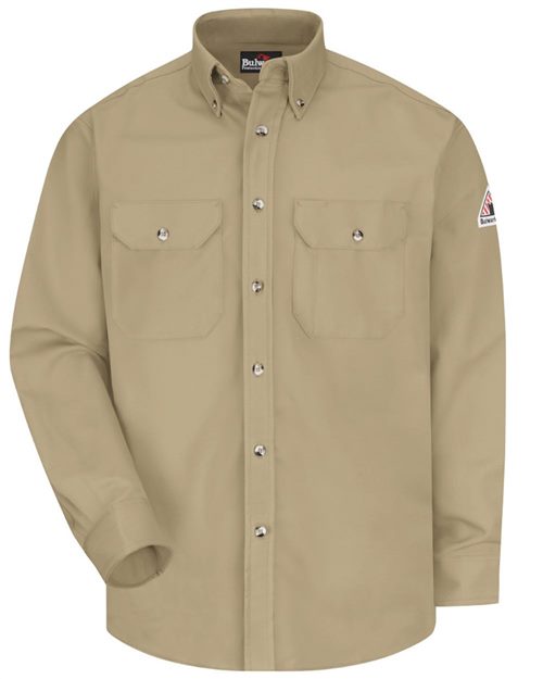 Men's Tall Dress Uniform Shirt - Excel FR ComforTouch - 7 oz.