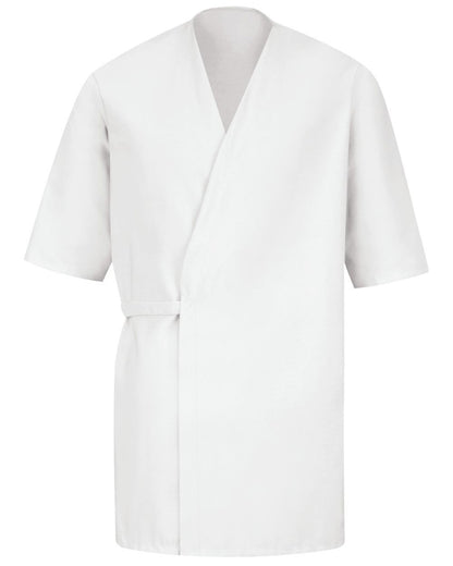 Red Kap Collarless Poplin Butcher Wrap - WP18