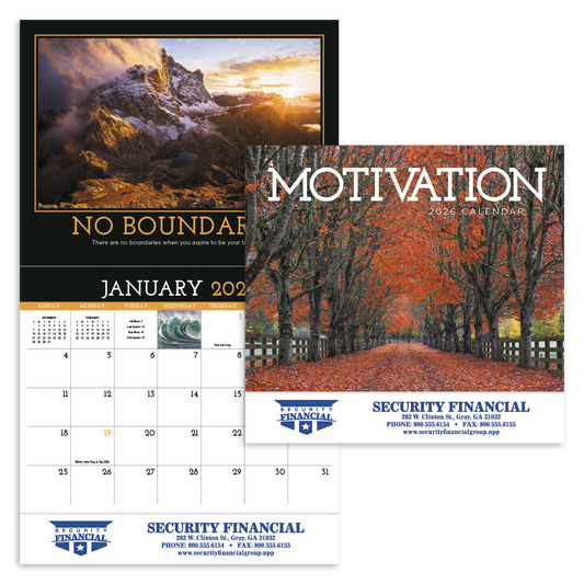 HotLine Products Motivation Appointment Calendar Motivational Quotes  Stapled-863
