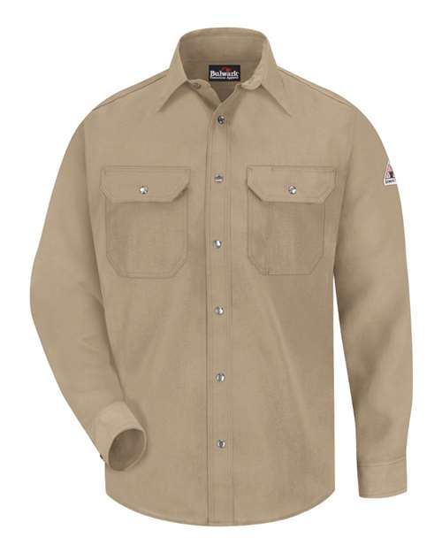 Men's Tall Snap-Front Uniform Shirt - Nomex® IIIA 4.5 oz.