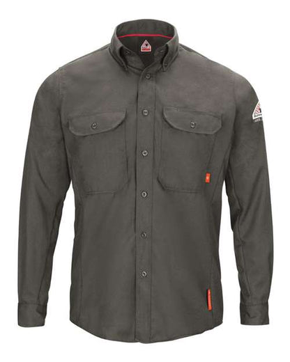 Men's Tall iQ Series® Long Sleeve Comfort Woven Lightweight Shirt