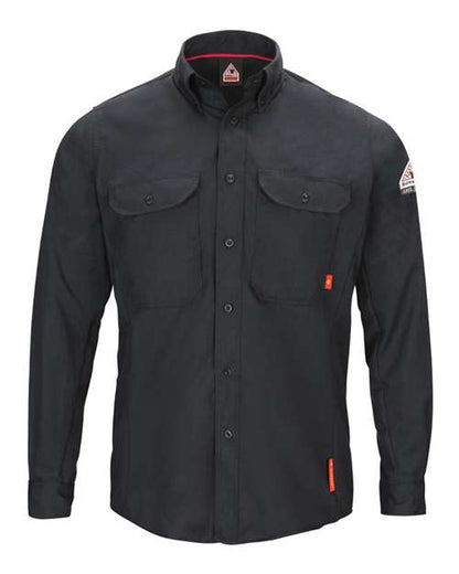 Men's Tall iQ Series® Long Sleeve Comfort Woven Lightweight Shirt