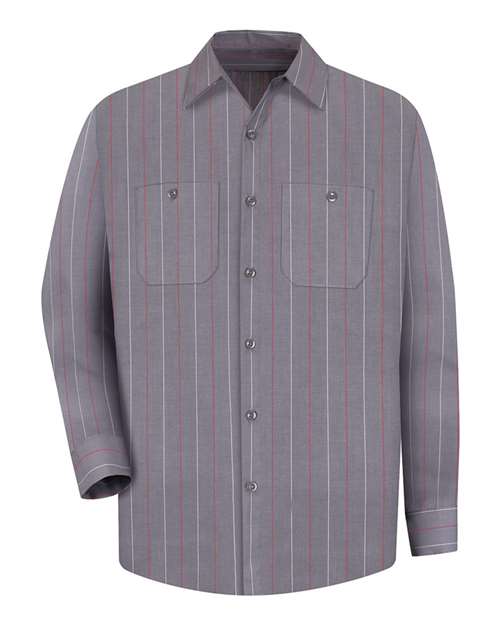 Men's Tall Industrial Long Sleeve Work Shirt