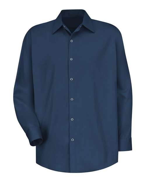 Men's Tall Long Sleeve Specialized Cotton Work Shirt