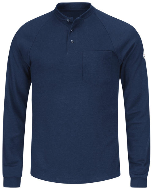Bulwark Long Sleeve Henley Shirt- CoolTouch®2 - SML2