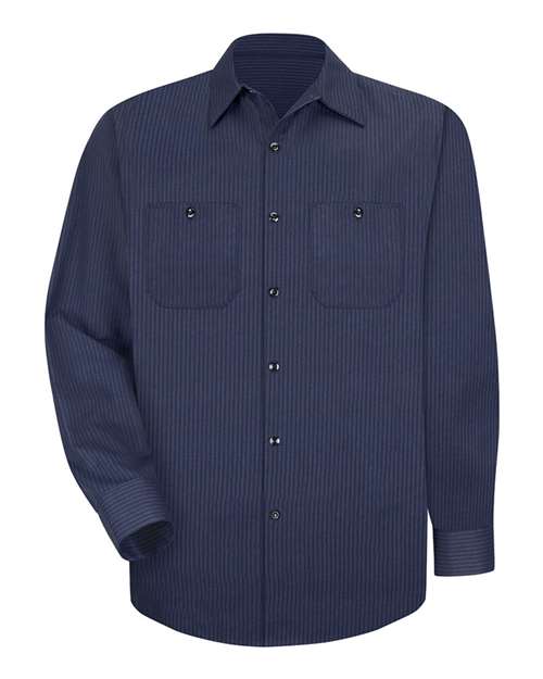 Men's Tall Industrial Long Sleeve Work Shirt