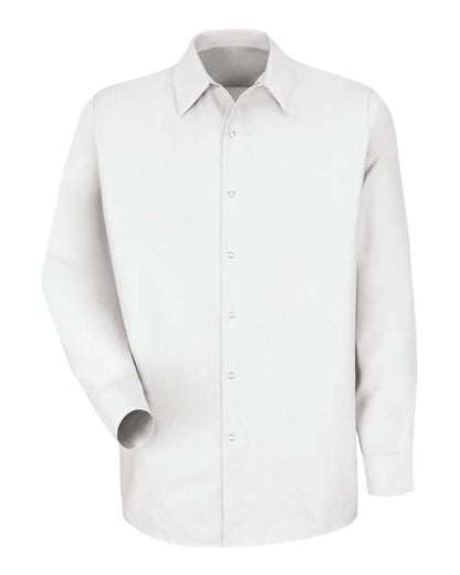 Men's Tall Specialized Pocketless Long Sleeve Work Shirt