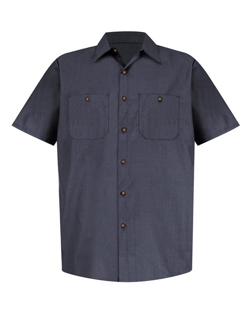 Men's Tall Industrial Short Sleeve Work Shirt