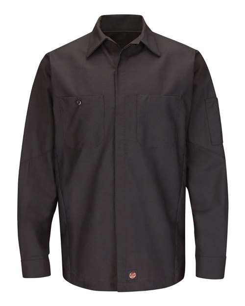 Men's Tall Long Sleeve Automotive Crew Shirt