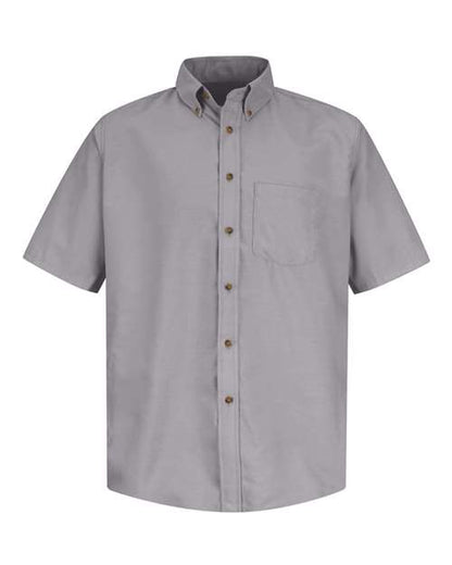 Men's Tall Poplin Short Sleeve Dress Shirt