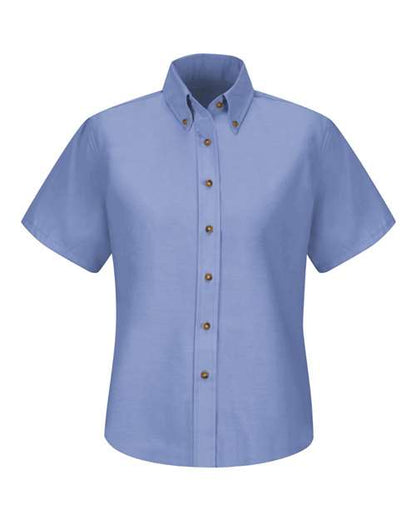 Women's Extended Sizes Poplin Dress Shirt