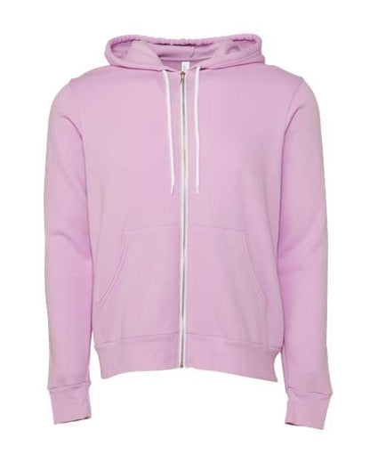 Unisex Sponge Fleece Full-Zip Hoodie Sweatshirt