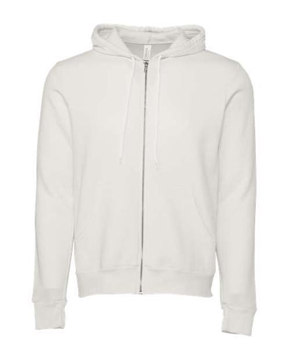 Unisex Sponge Fleece Full-Zip Hoodie Sweatshirt