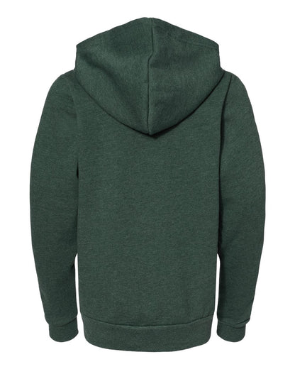 BELLA + CANVAS Youth Sponge Fleece Full-Zip Hoodie - 3739Y