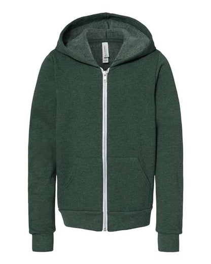 Youth Sponge Fleece Full-Zip Hoodie Sweatshirt