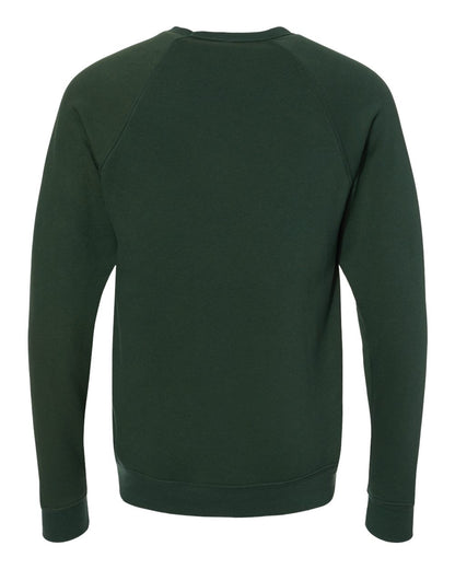 BELLA + CANVAS Sponge Fleece Raglan Crewneck Sweatshirt - 3901