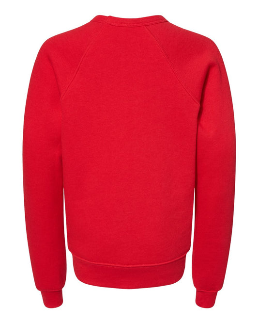BELLA + CANVAS Youth Sponge Fleece Crewneck Sweatshirt - 3901Y