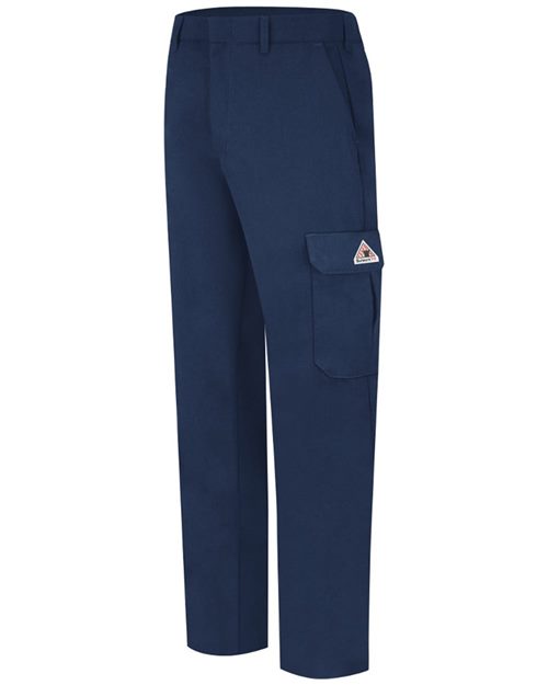 Men's Extended Sizes Cargo Pocket Work Pants - ComforTouch