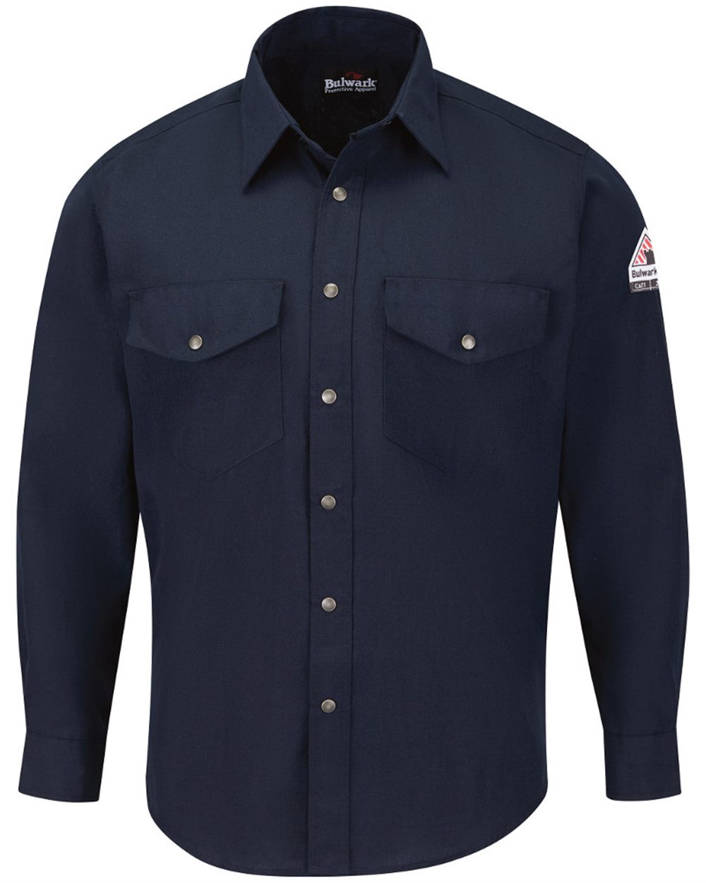 Bulwark Snap-Front Uniform Shirt - Nomex® IIIA - 4.5 oz. - Tall Sizes - SNS2T