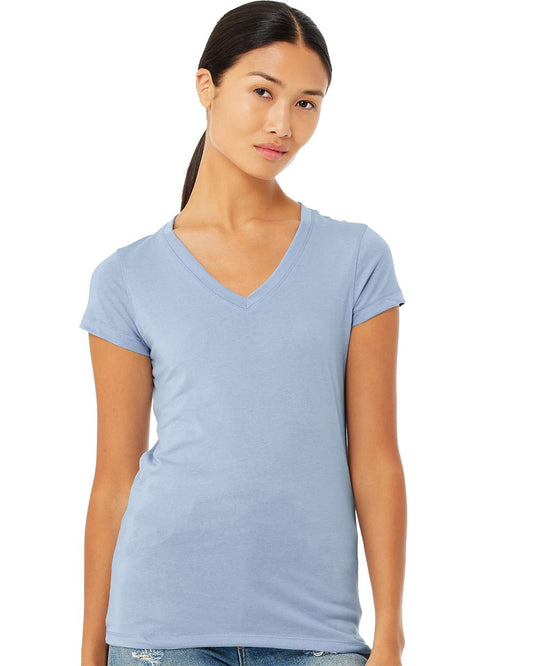 BELLA + CANVAS Women’s Jersey V-Neck Tee - 6005